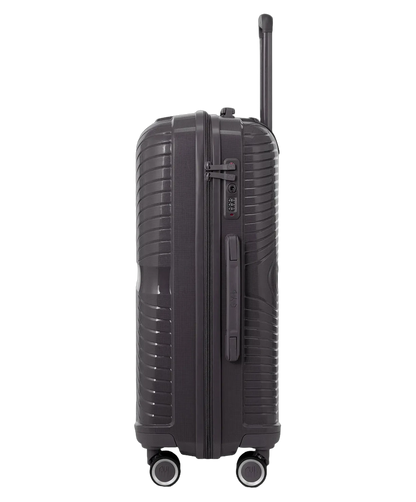 Valise soute Signature GYL argent profil avec serrure TSA