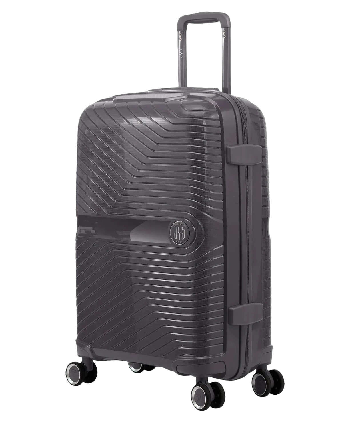 Valise soute Signature GYL argent vue trois quarts