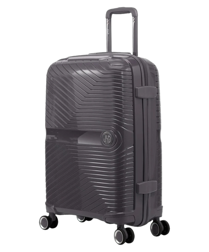 Valise soute Signature GYL argent vue trois quarts