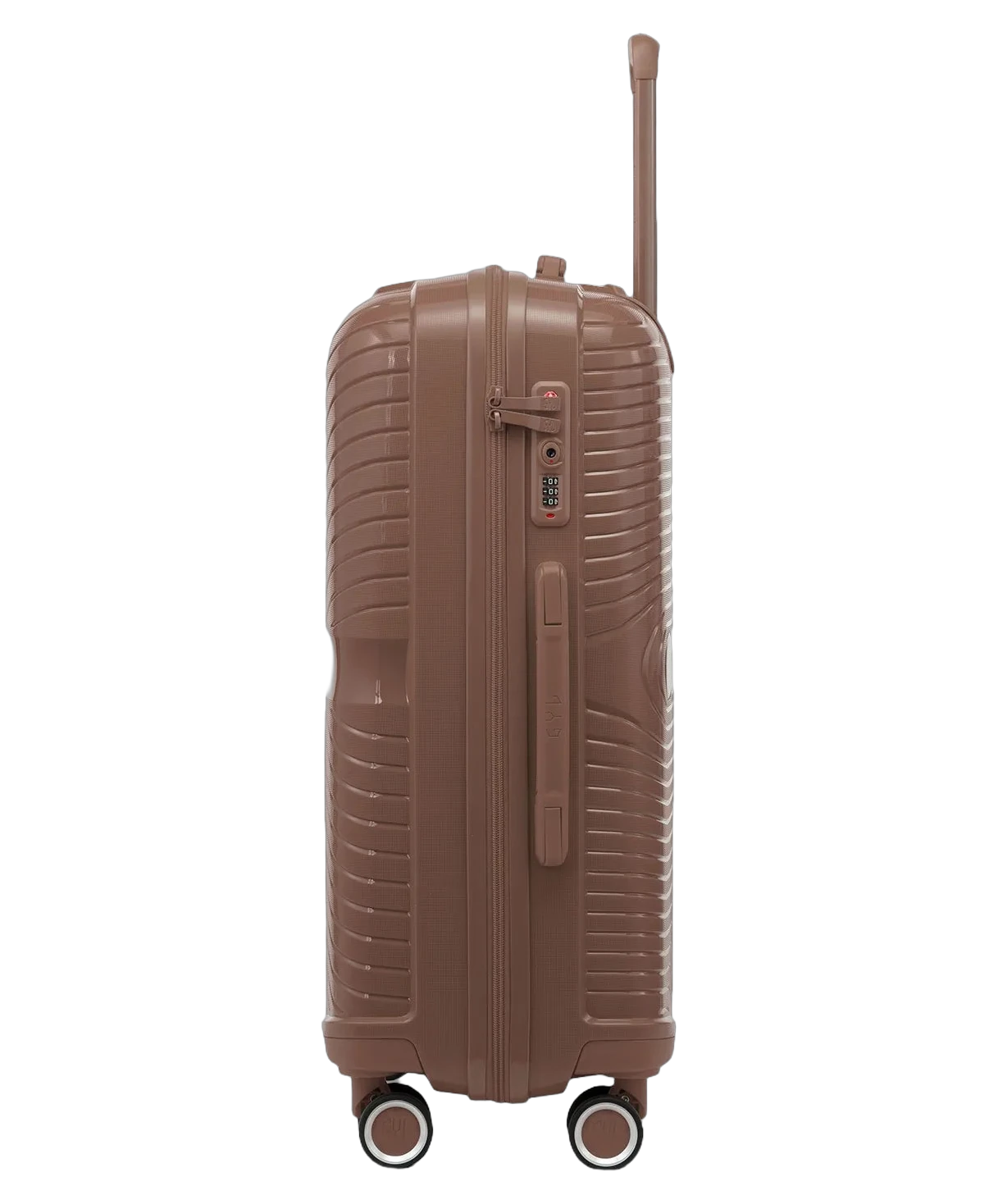 Valise soute Signature GYL champagne profil avec serrure TSA