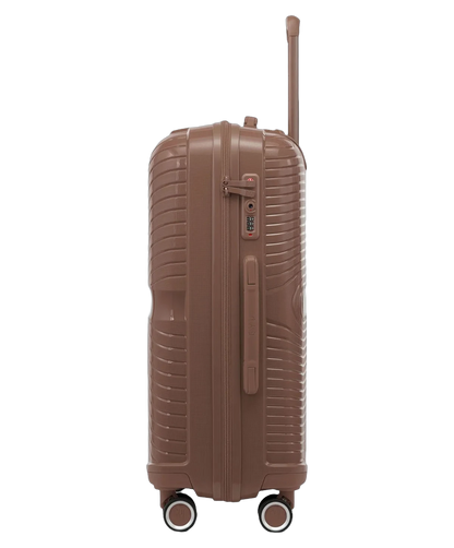 Valise soute Signature GYL champagne profil avec serrure TSA