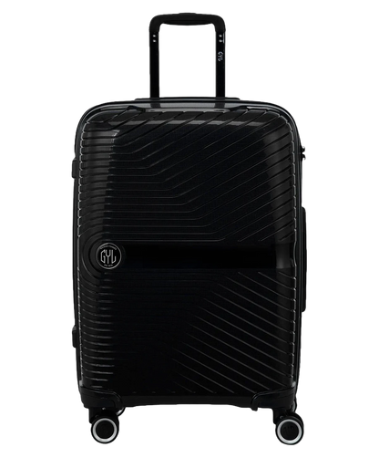 Valise soute Signature GYL noir vue de face avec logo