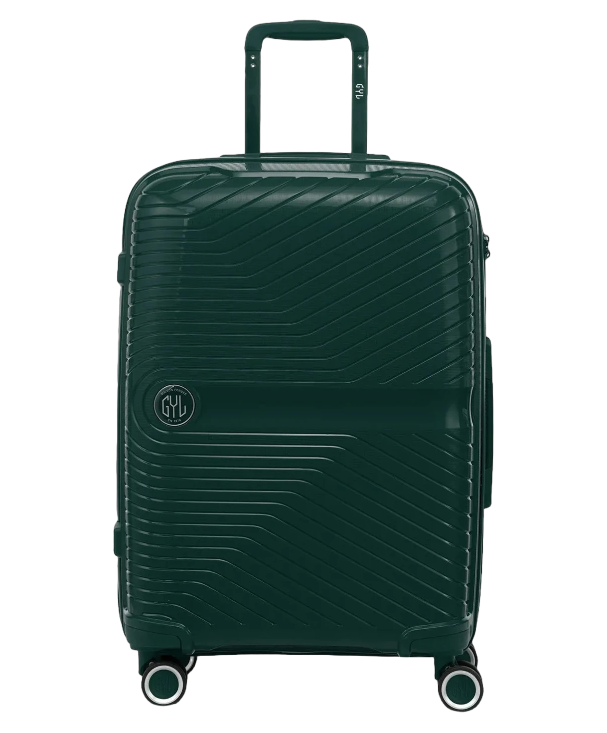 Valise soute Signature GYL sapin vue de face avec logo
