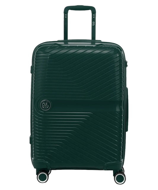 Valise soute Signature GYL sapin vue de face avec logo