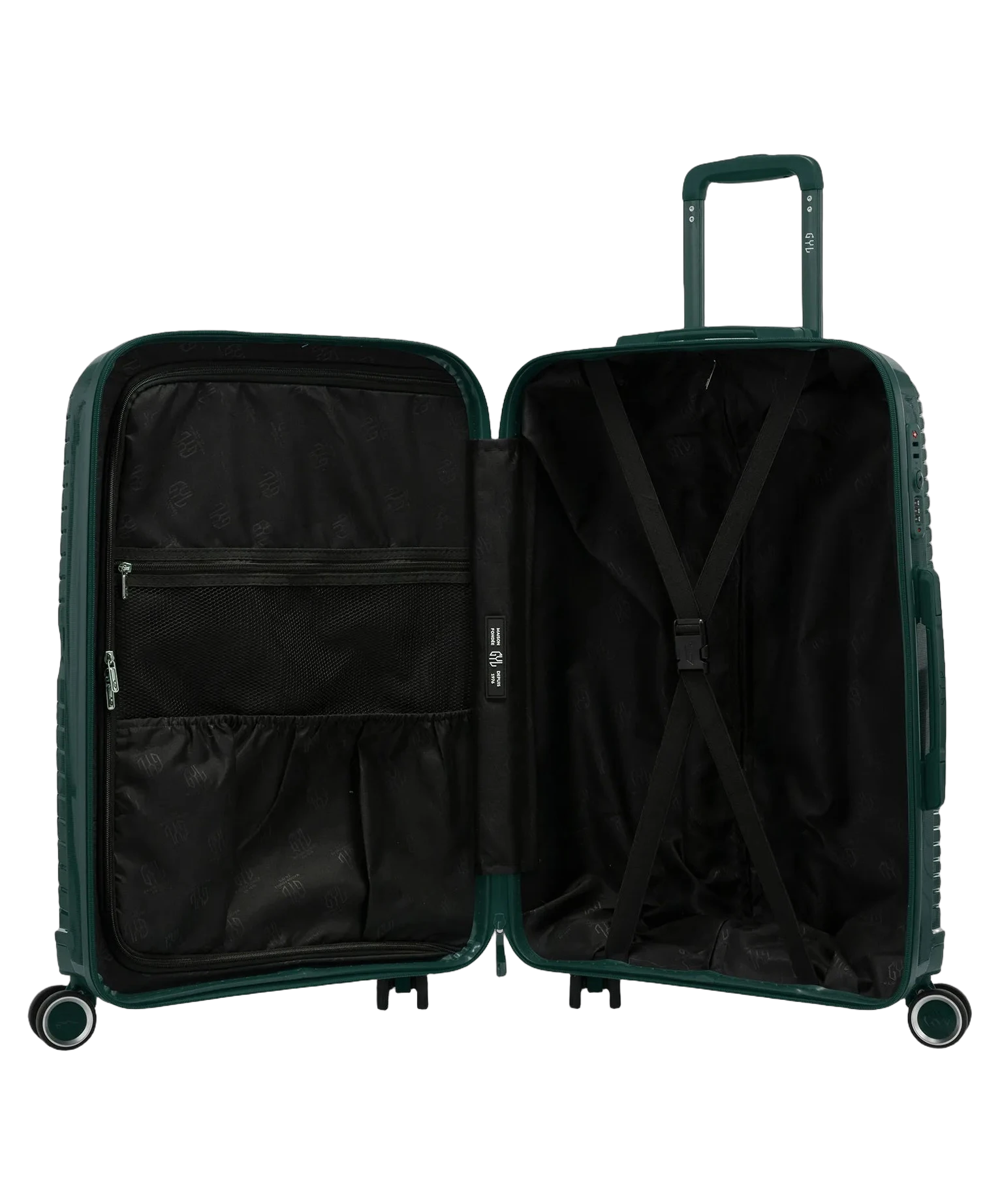 Valise soute Signature GYL sapin interieur ouvert